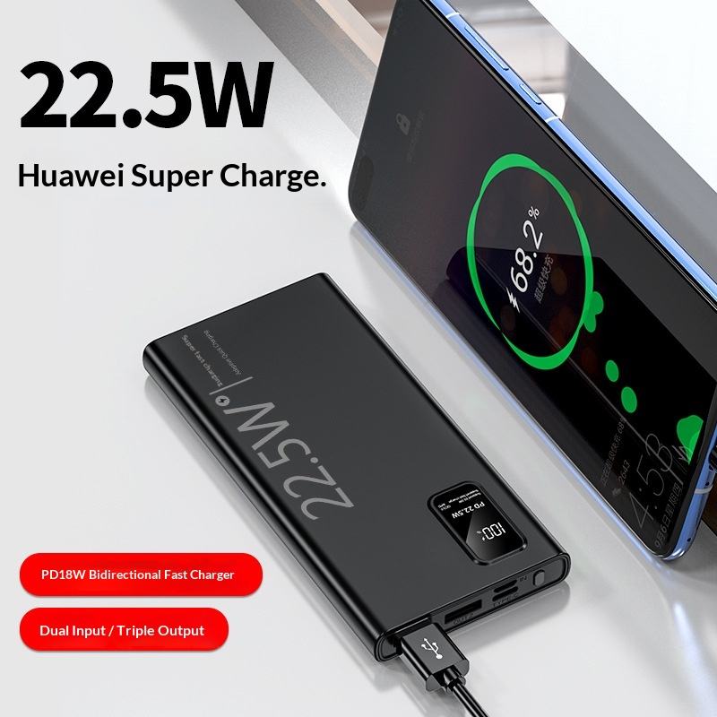 10,000mAh 22.5W Fast Charge Portable Power Bank (Variant C3)