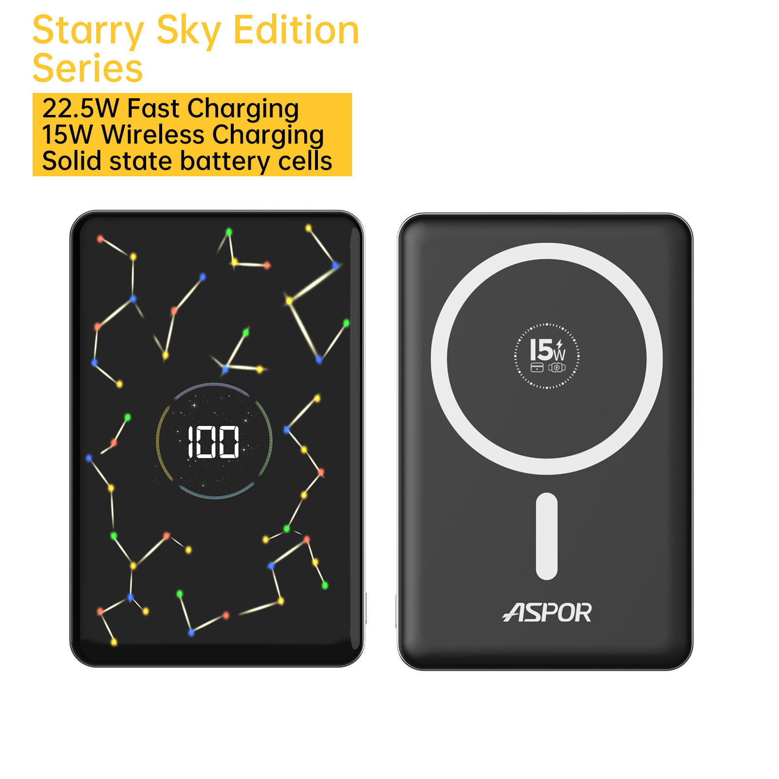 10,000mAh Magnetic Wireless Power Bank (Variant Q17) - Image 3
