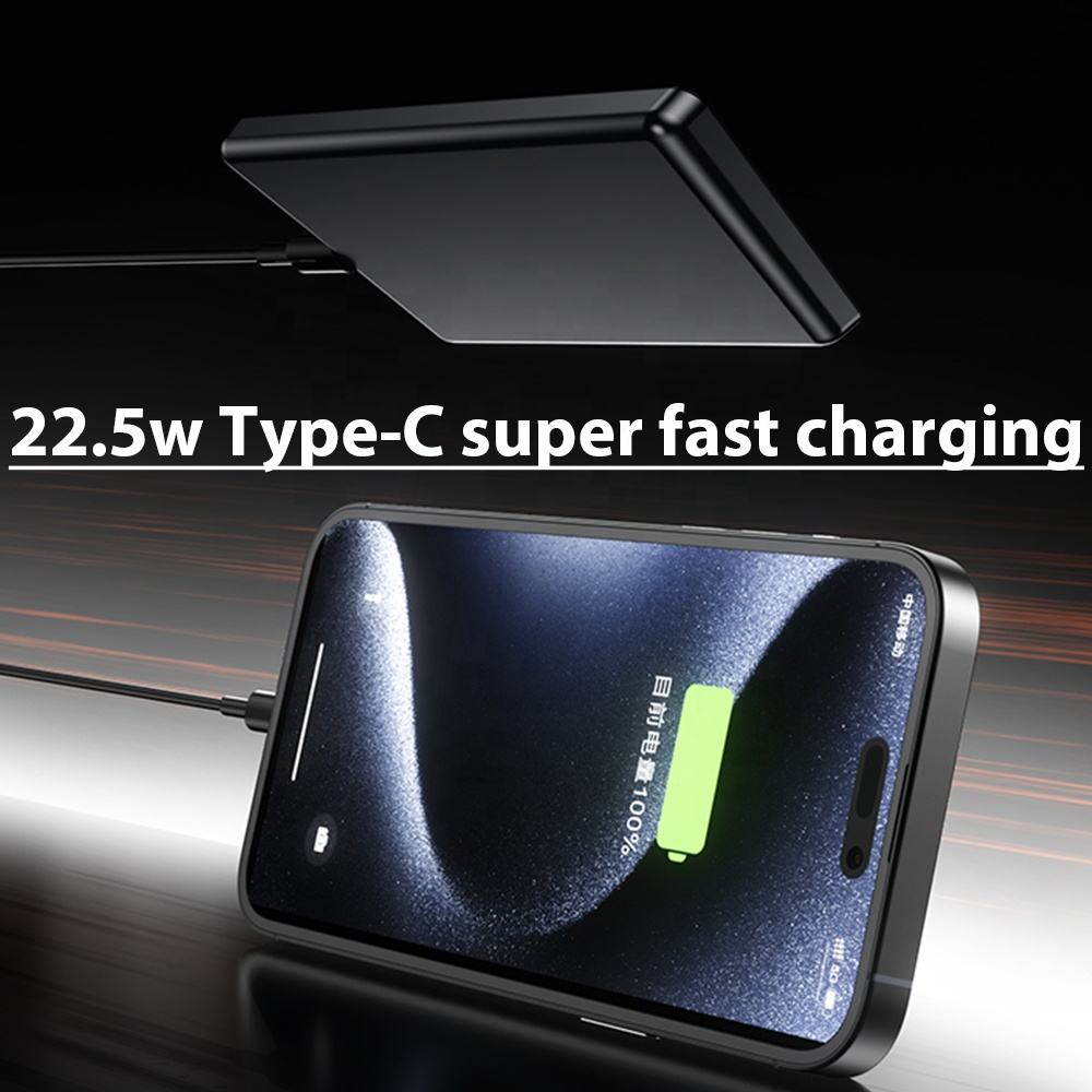 10,000mAh Magnetic Wireless Power Bank (Variant W23) - Image 2