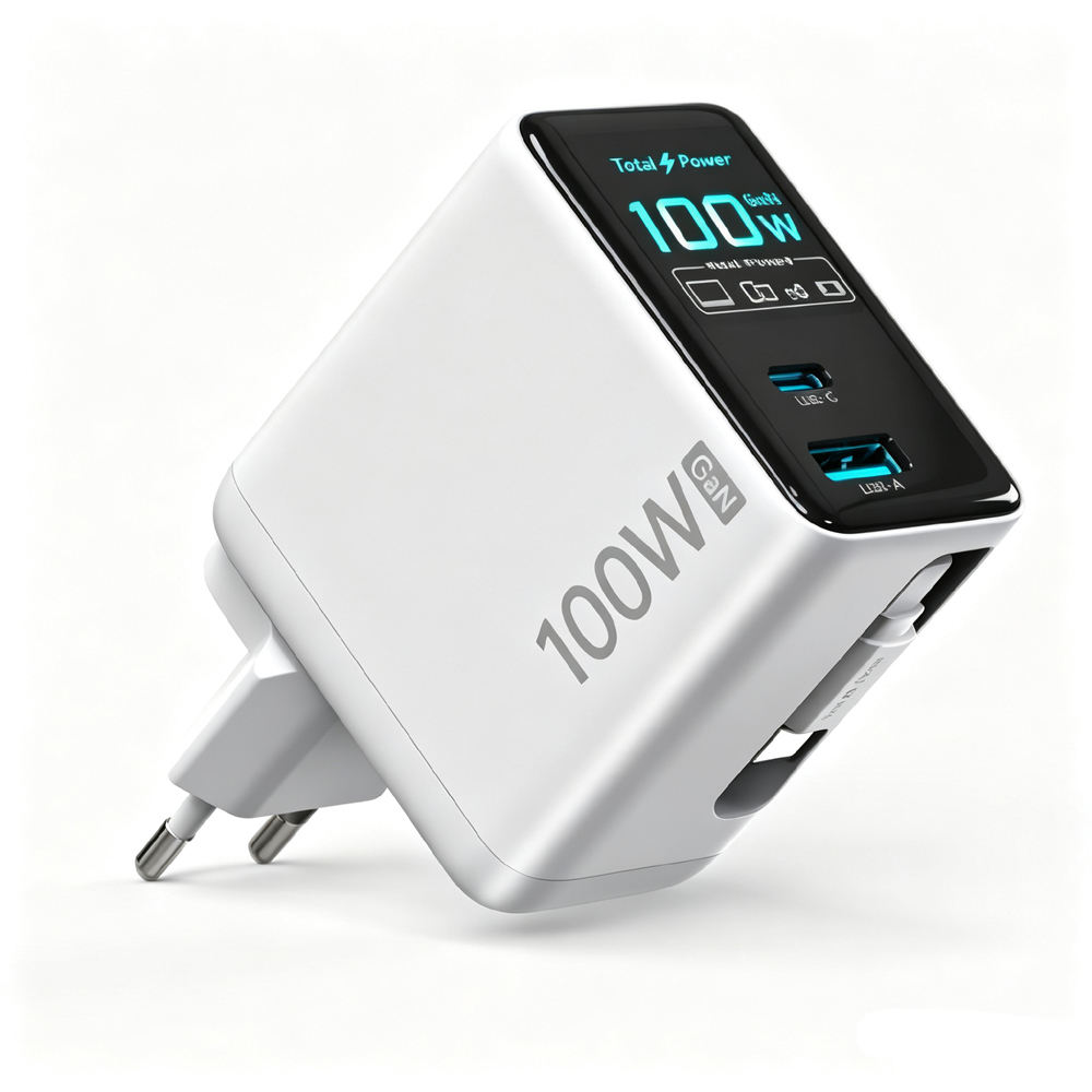 100W GaN Dual USB-C Wall Charger (Variant B2)