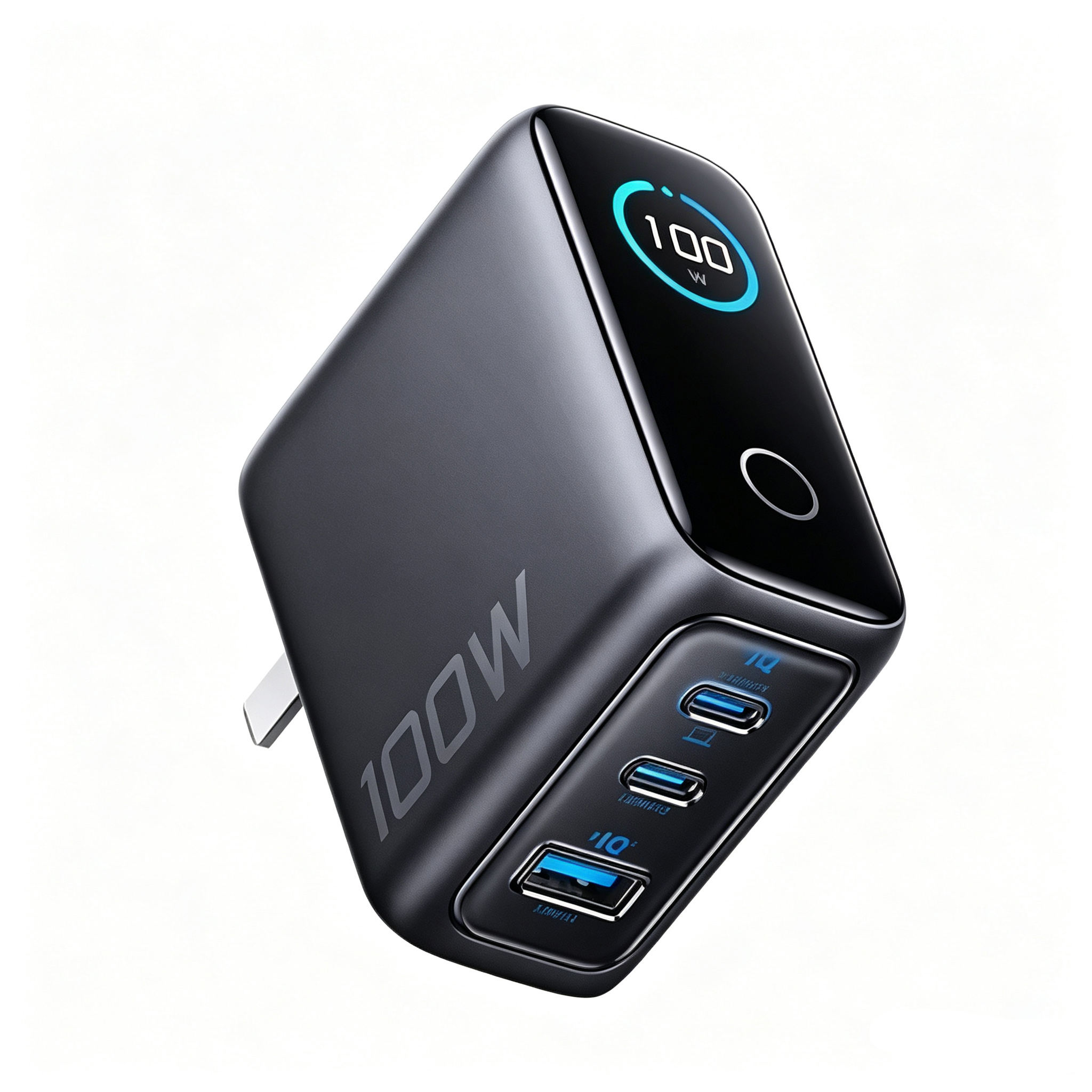 100W GaN Dual USB-C Wall Charger (Variant B2) - Image 3