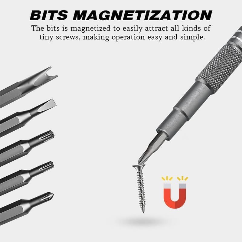 128-in-1 Precision Screwdriver Set for Laptops (Variant S19) view 2