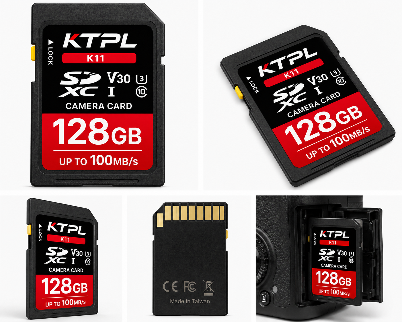 128GB Full Size SDXC Camera Card (Variant K11) - Image 2