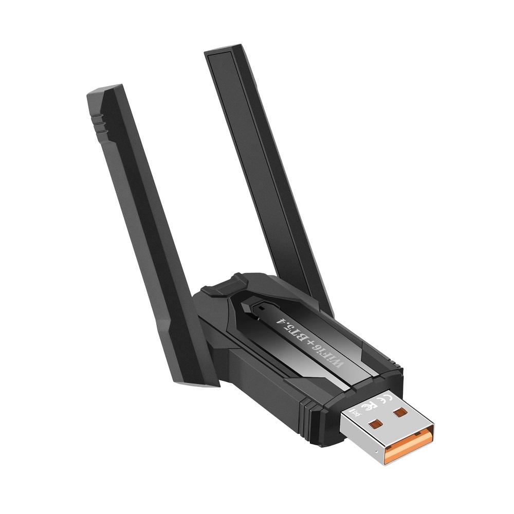 2-in-1 USB Wi-Fi + Bluetooth 4.2 Adapter (Variant K11)