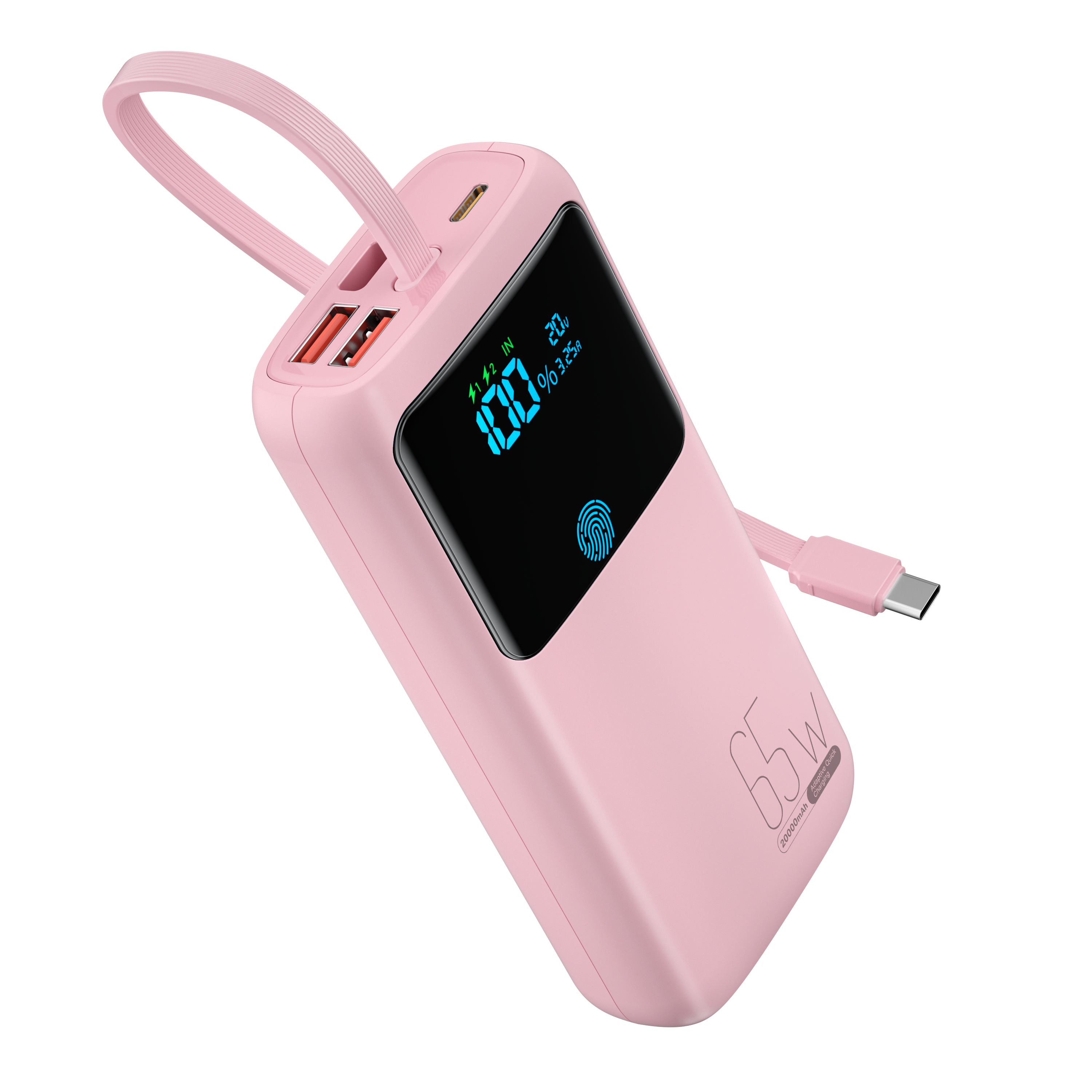 20,000mAh 65W Fast Charging Laptop Power Bank (Variant A1)