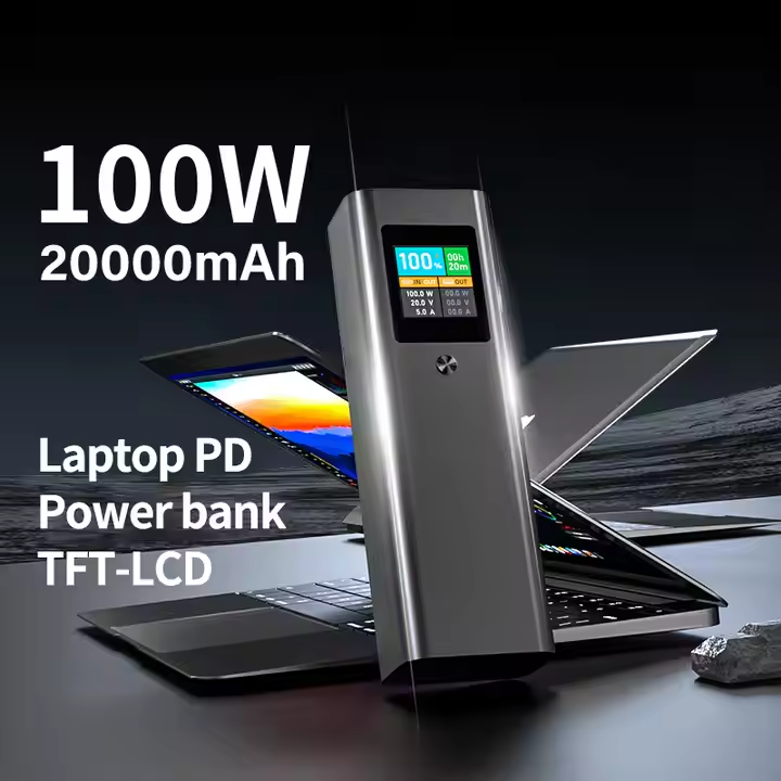 20,000mAh 65W Fast Charging Laptop Power Bank (Variant S19) - Image 2