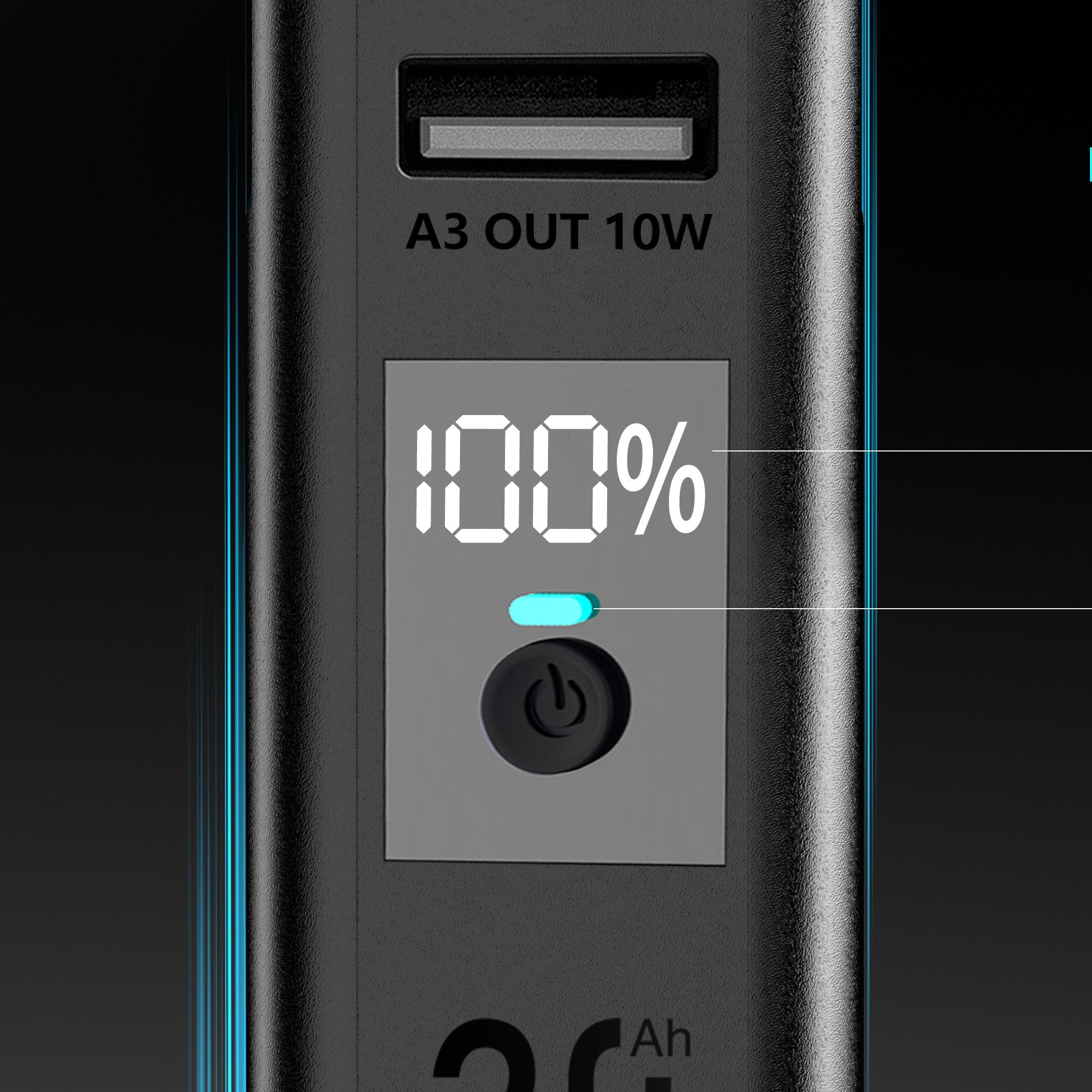 20,000mAh 65W Fast Charging Laptop Power Bank (Variant Y25) - Image 2