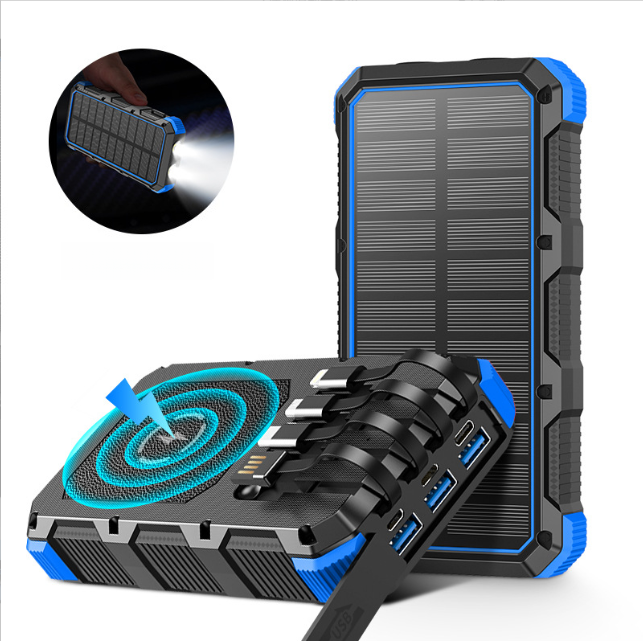 20,000mAh Rugged Solar Charging Power Bank (Variant R18)