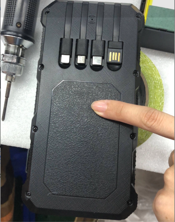 20,000mAh Rugged Solar Charging Power Bank (Variant R18) - Image 3