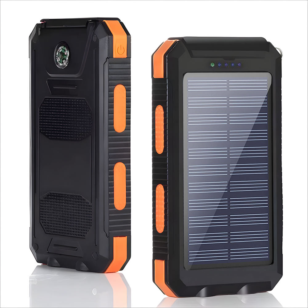 20,000mAh Rugged Solar Charging Power Bank (Variant X24) - Image 3