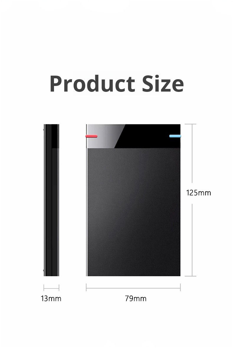 2.5 Inch SATA Hard Drive Enclosure USB 3.0 (Variant H8) Gallery View 3