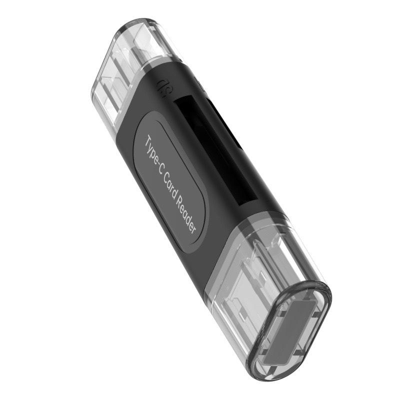 4-Slot USB-C & USB 3.0 Hub Card Reader (Variant K11) Gallery View 3