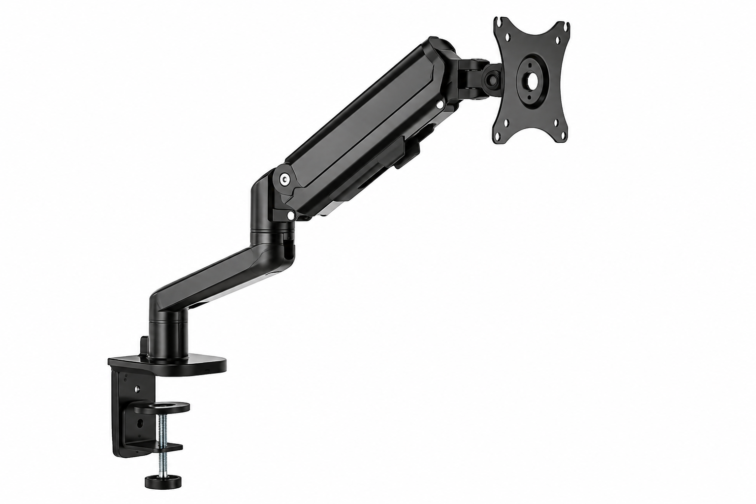 Single Gas Spring Adjustable Monitor Arm Desk Mount (Variant G7)