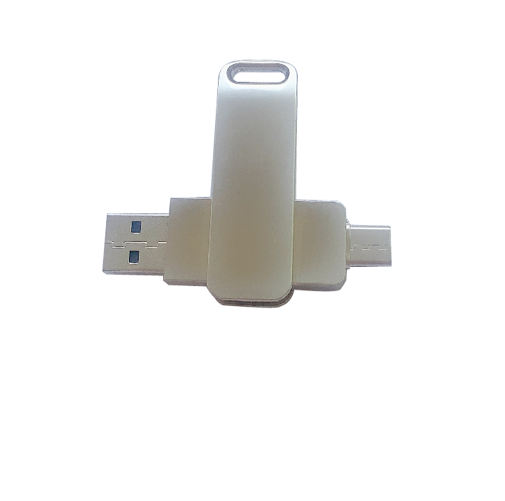 64GB Swivel Dual-Connector Type-C Pen Drive (Variant Z26) Gallery View 2