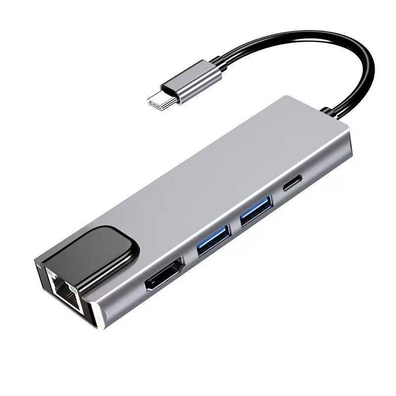 5-in-1 USB-C to Ethernet LAN (Variant N14)