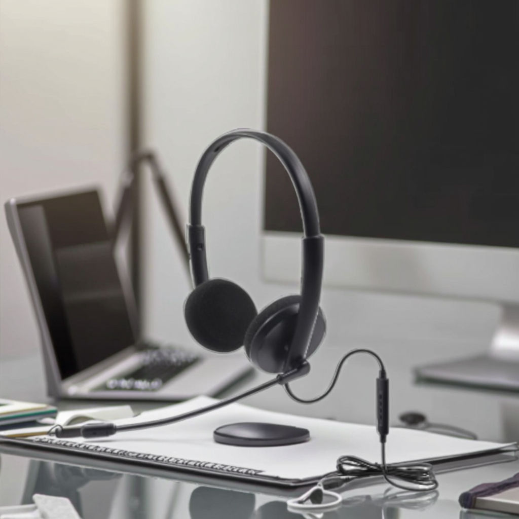 3.5mm Office Headset with Mic (Variant Z26)
