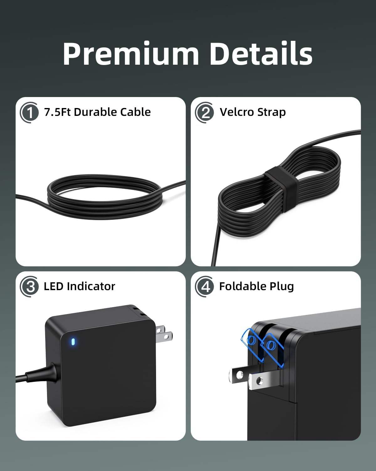 90W Universal AC Laptop Power Adapter (Variant K11)