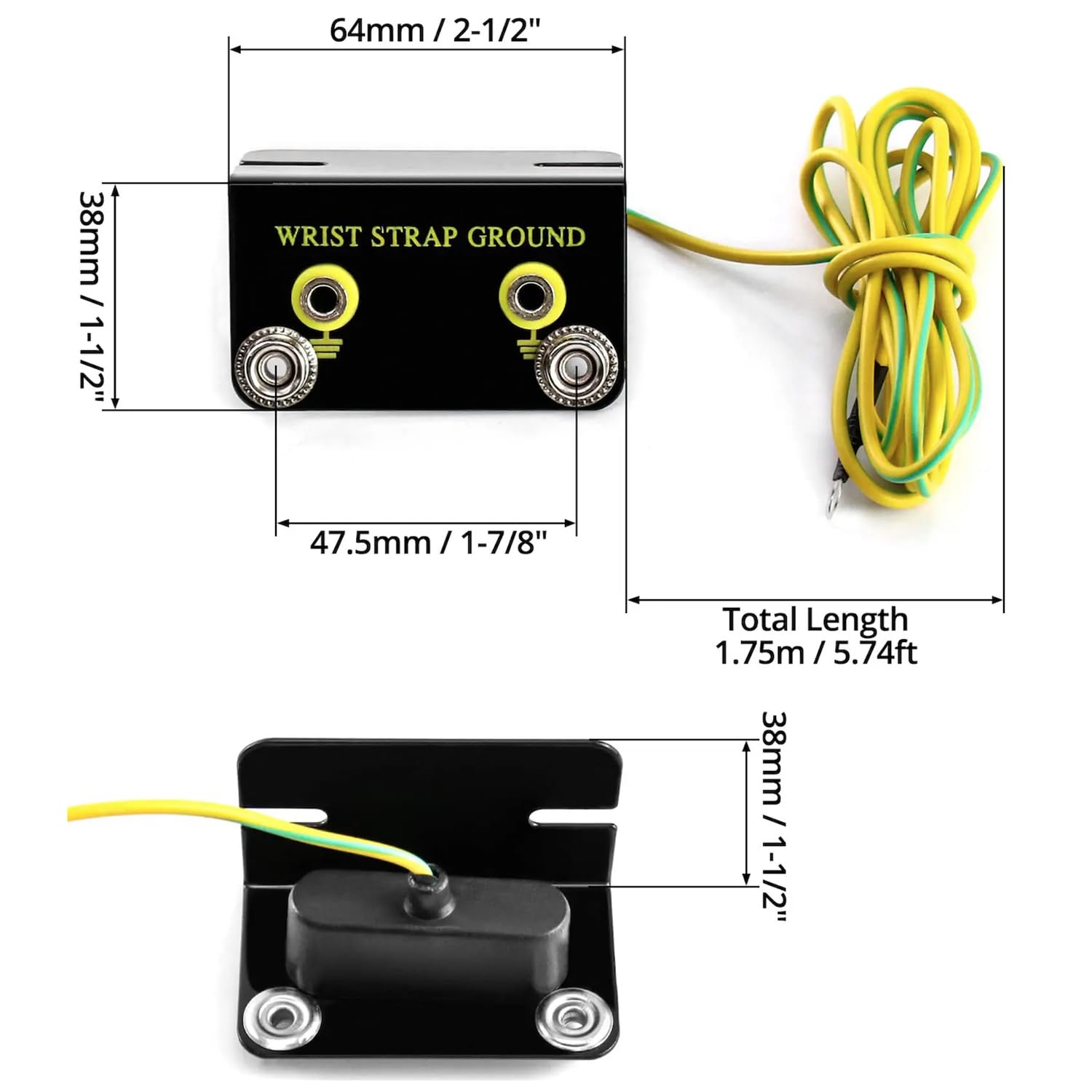 Anti-Static ESD Grounding Wrist Strap (Variant T20)