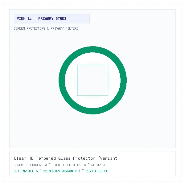 Clear HD Tempered Glass Protector (Variant E5)