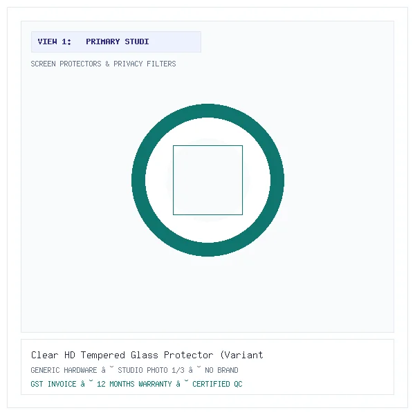 Clear HD Tempered Glass Protector (Variant M13)