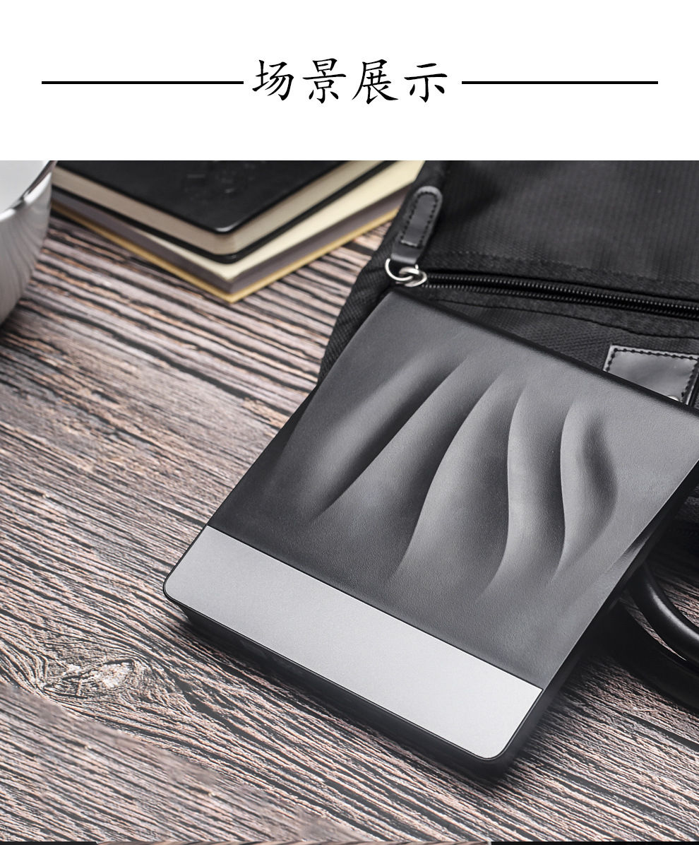Compact Aluminum External DVD-RW Drive (Variant L12) view 2