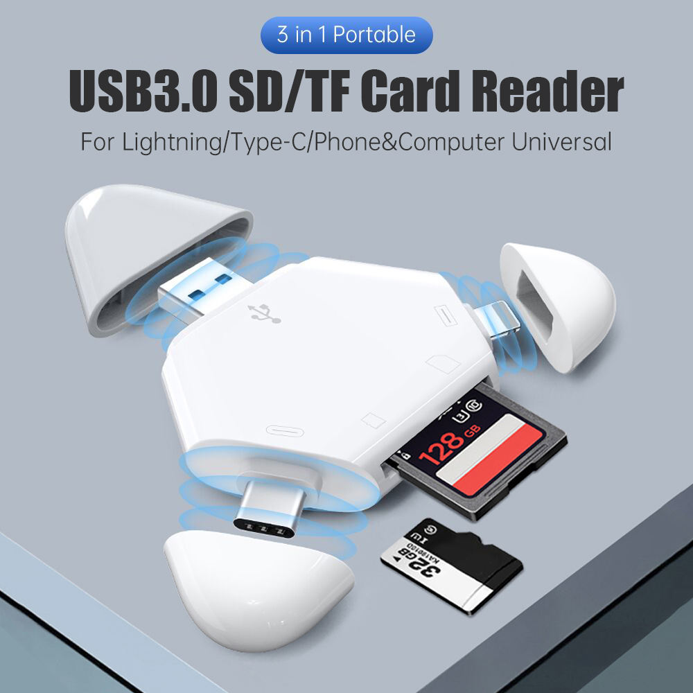 Compact USB 3.0 MicroSD Adapter (Variant O15) Gallery View 2