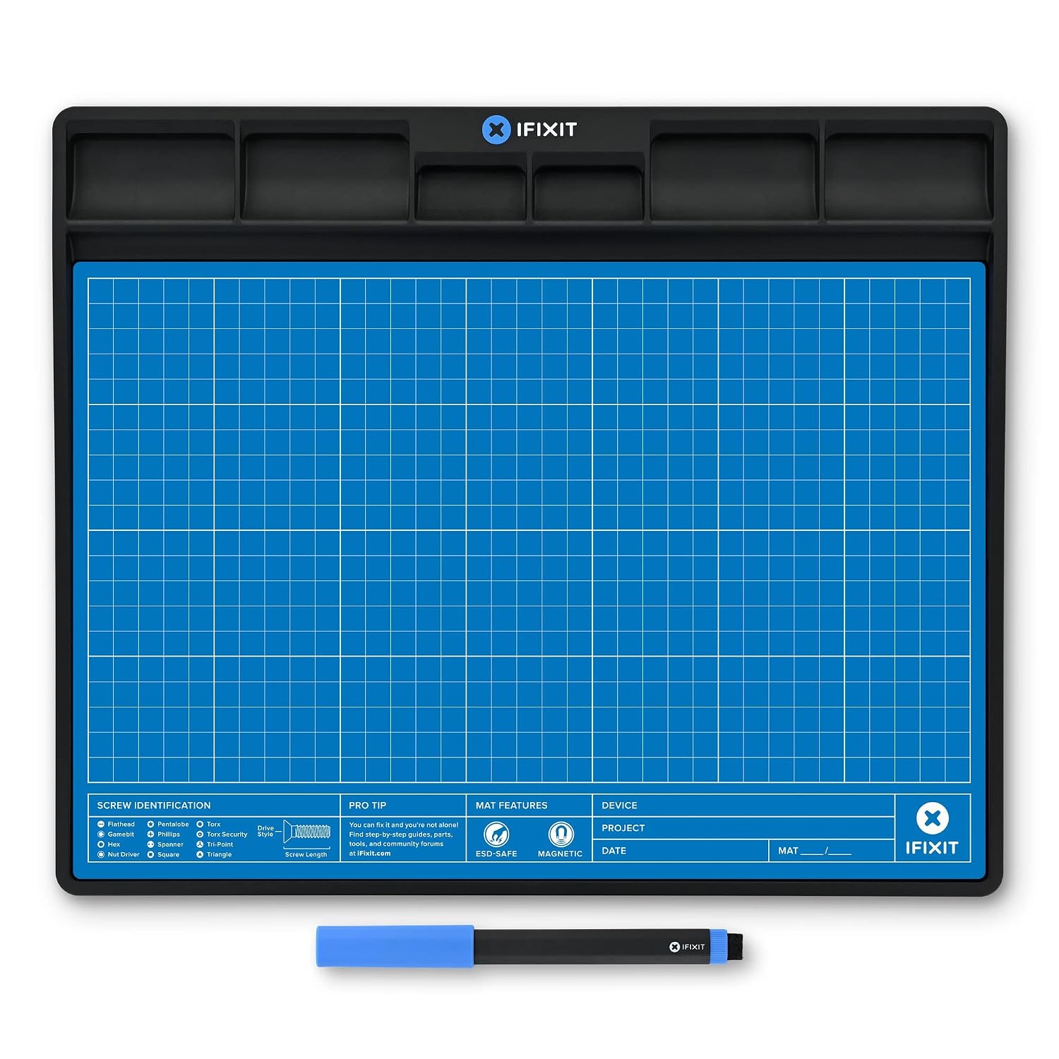 Computer Repair Magnetic Screw Mat (Variant F6)