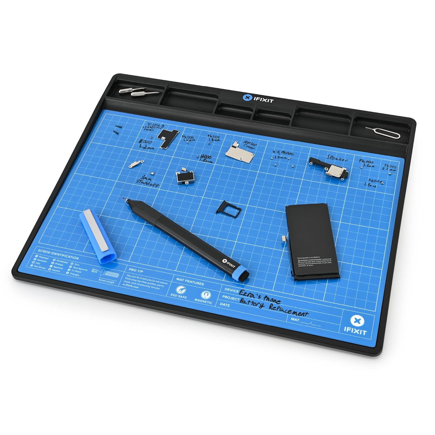 Computer Repair Magnetic Screw Mat (Variant F6) view 3