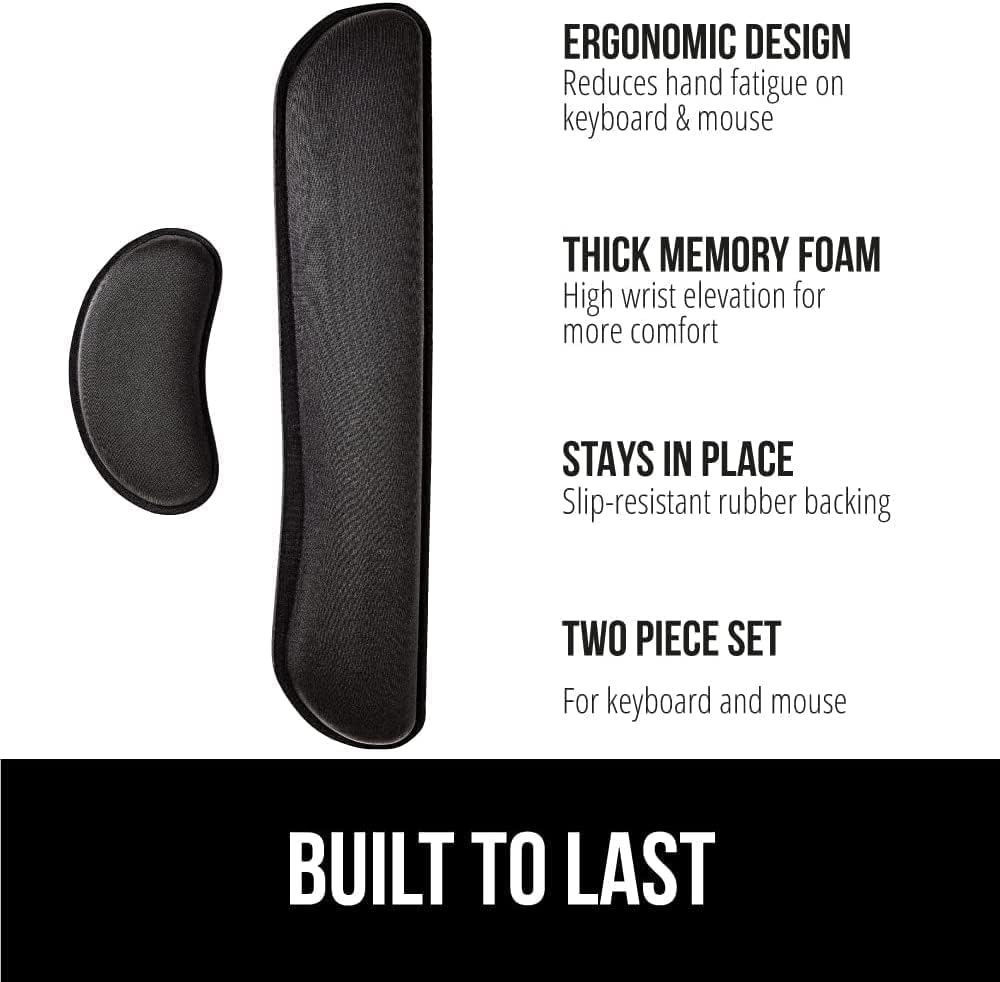 Cooling Gel Memory Foam Keyboard Wrist Pad (Variant K11) view 2