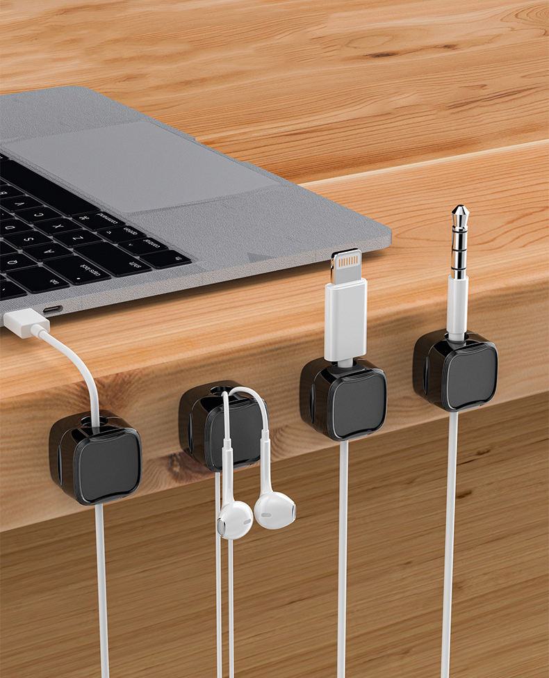 Desktop Magnetic Cable Organizer Block (Variant W23) - Image 2