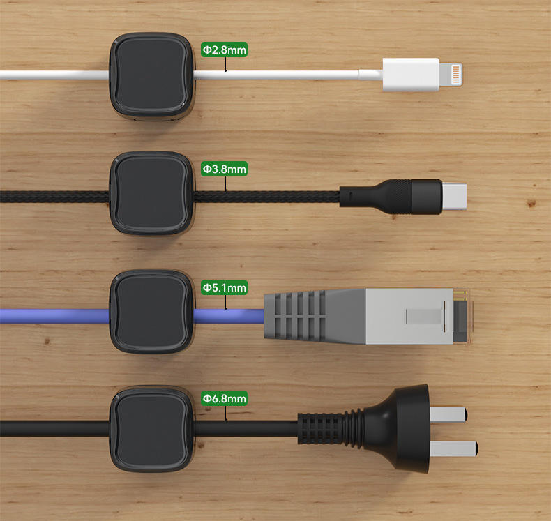 Desktop Magnetic Cable Organizer Block (Variant W23) - Image 3
