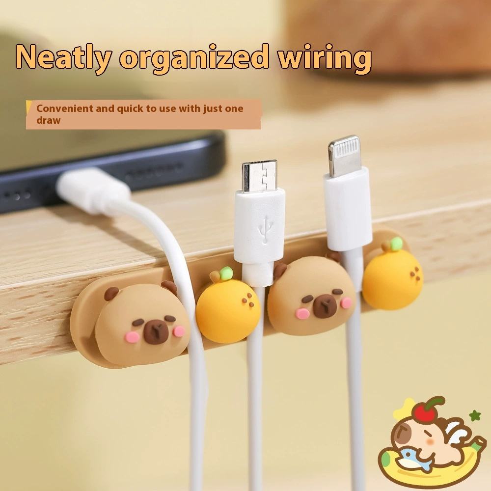 Desktop Silicone Cable Clips Organizer Pack (Variant A1) - Image 2