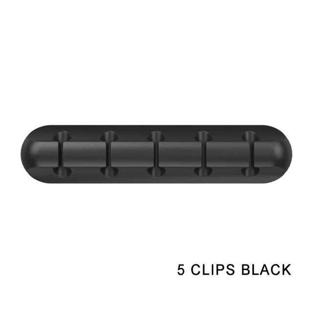 Desktop Silicone Cable Clips Organizer Pack (Variant Y25) - Image 2