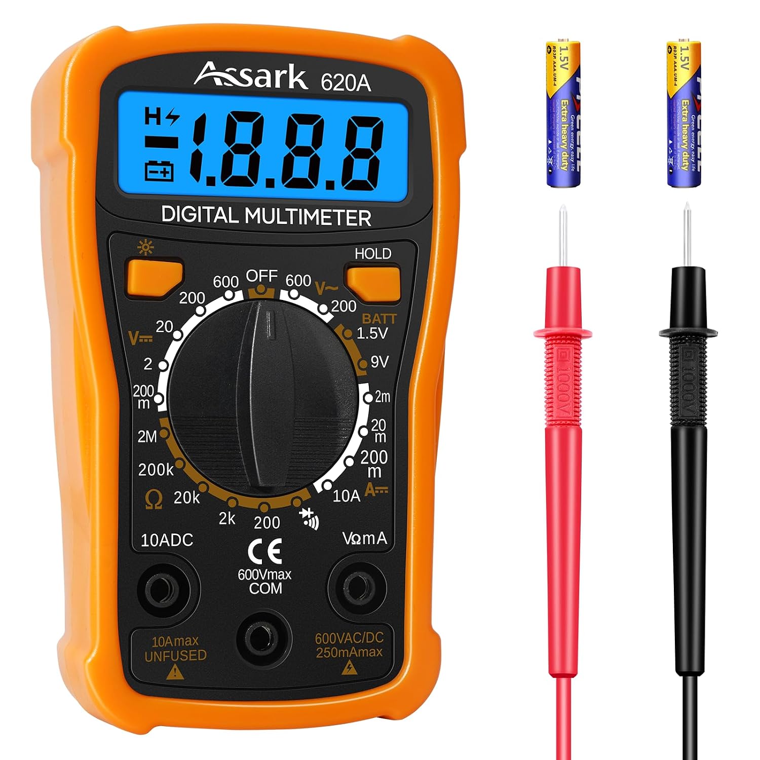 Digital Multimeter Voltage Tester for PC (Variant Q17)