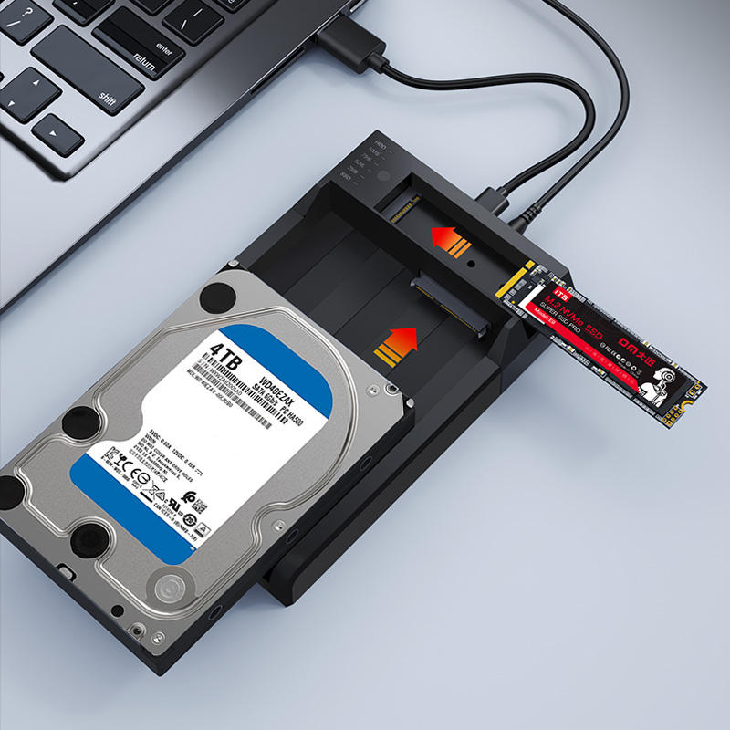 Dual-Bay SATA Hard Drive Docking Station (Variant L12) Gallery View 2