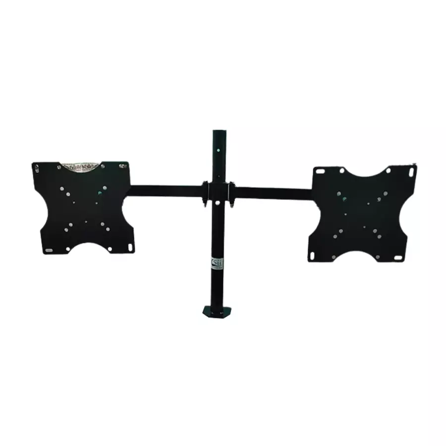 Dual Monitor Gas Spring Adjustable Arm Mount (Variant B2) view 3
