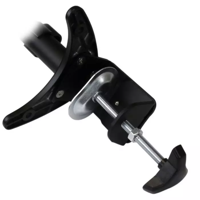 Dual Monitor Gas Spring Adjustable Arm Mount (Variant N14) view 2