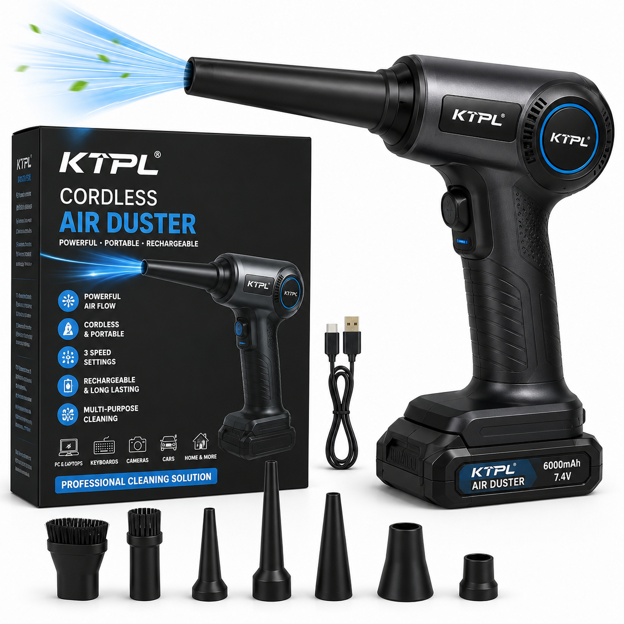 Electric Cordless Air Duster Blower (Variant P16)