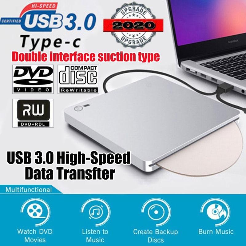 External Blu-Ray DVD Drive 3D Player Writer (Variant C3) view 3