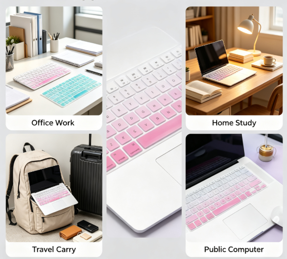 Colored Printed Shortcuts Silicone Skin (Variant S19) gallery image