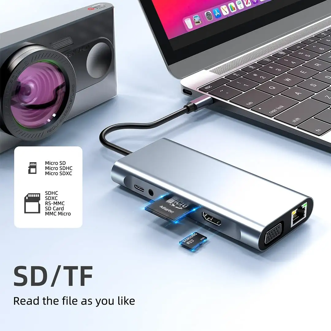 11-in-1 Dual 4K Display Docking (Variant W23) gallery image