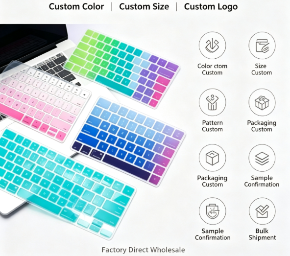 Colored Printed Shortcuts Silicone Skin (Variant S19) gallery image