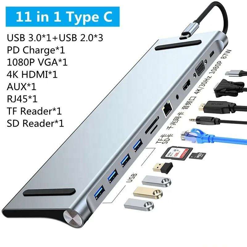 11-in-1 Dual 4K Display Docking (Variant C3) gallery image