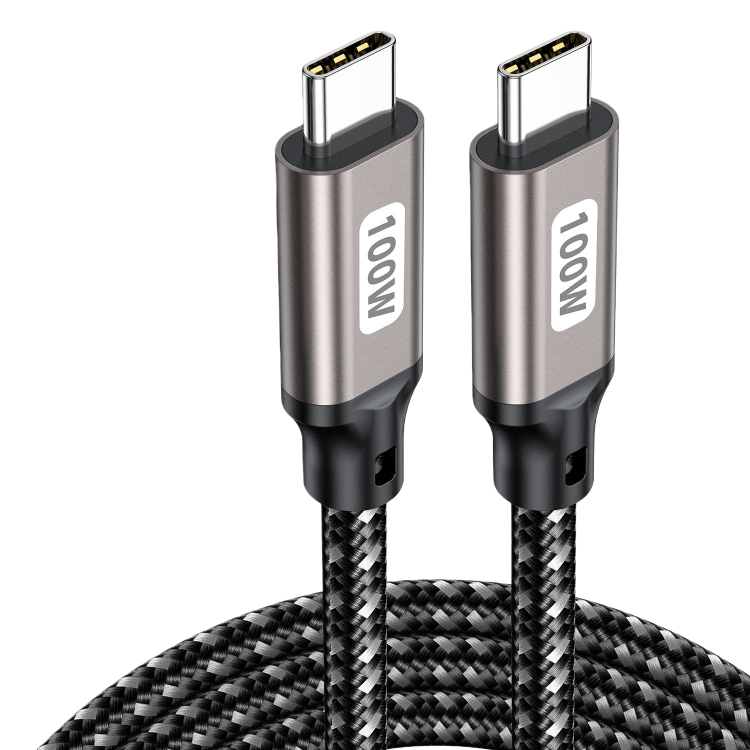 100W 4K Nylon Braided USB-C to USB-C (Variant A1) gallery image