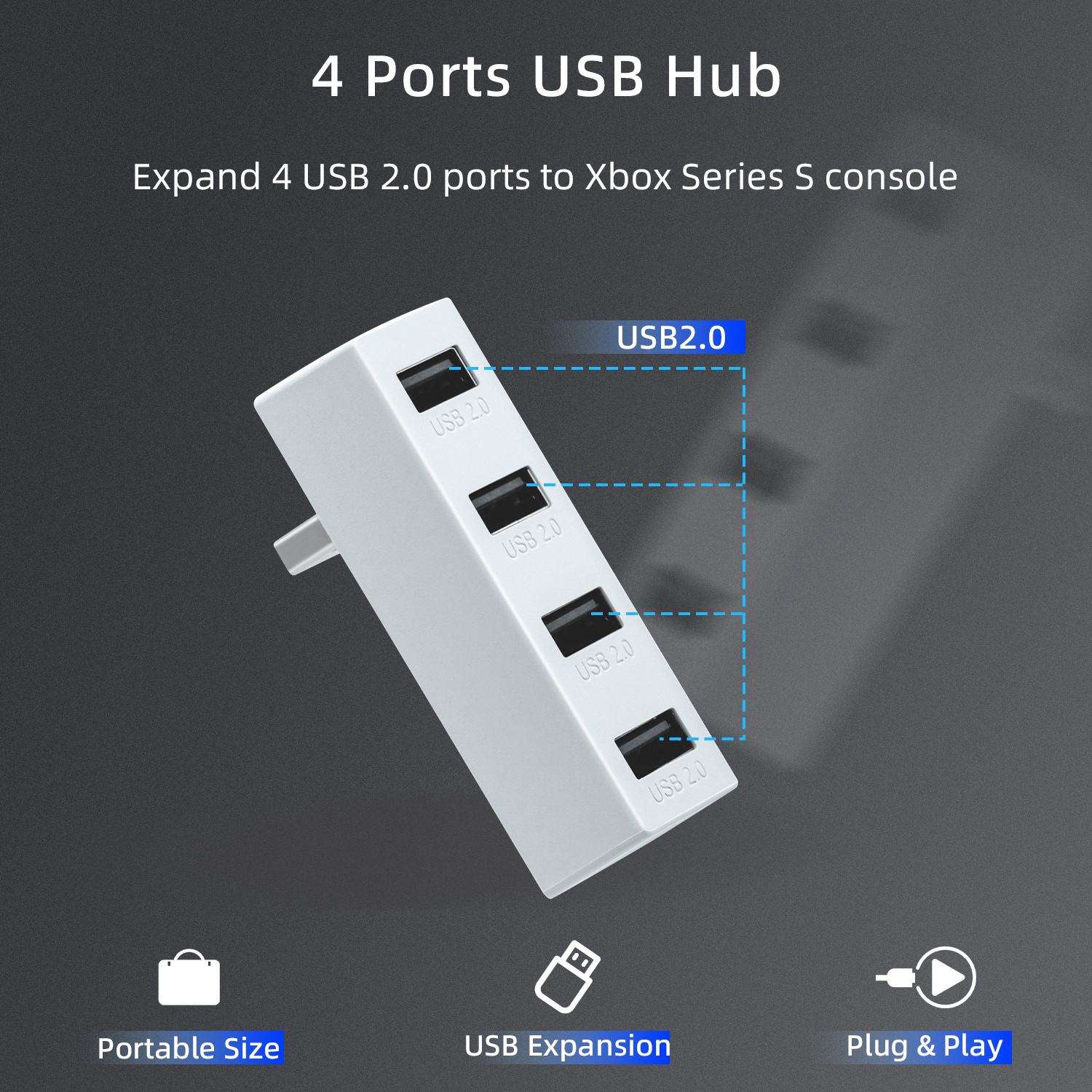 4-Port Slim USB 2.0 Desktop (Variant E5) gallery image