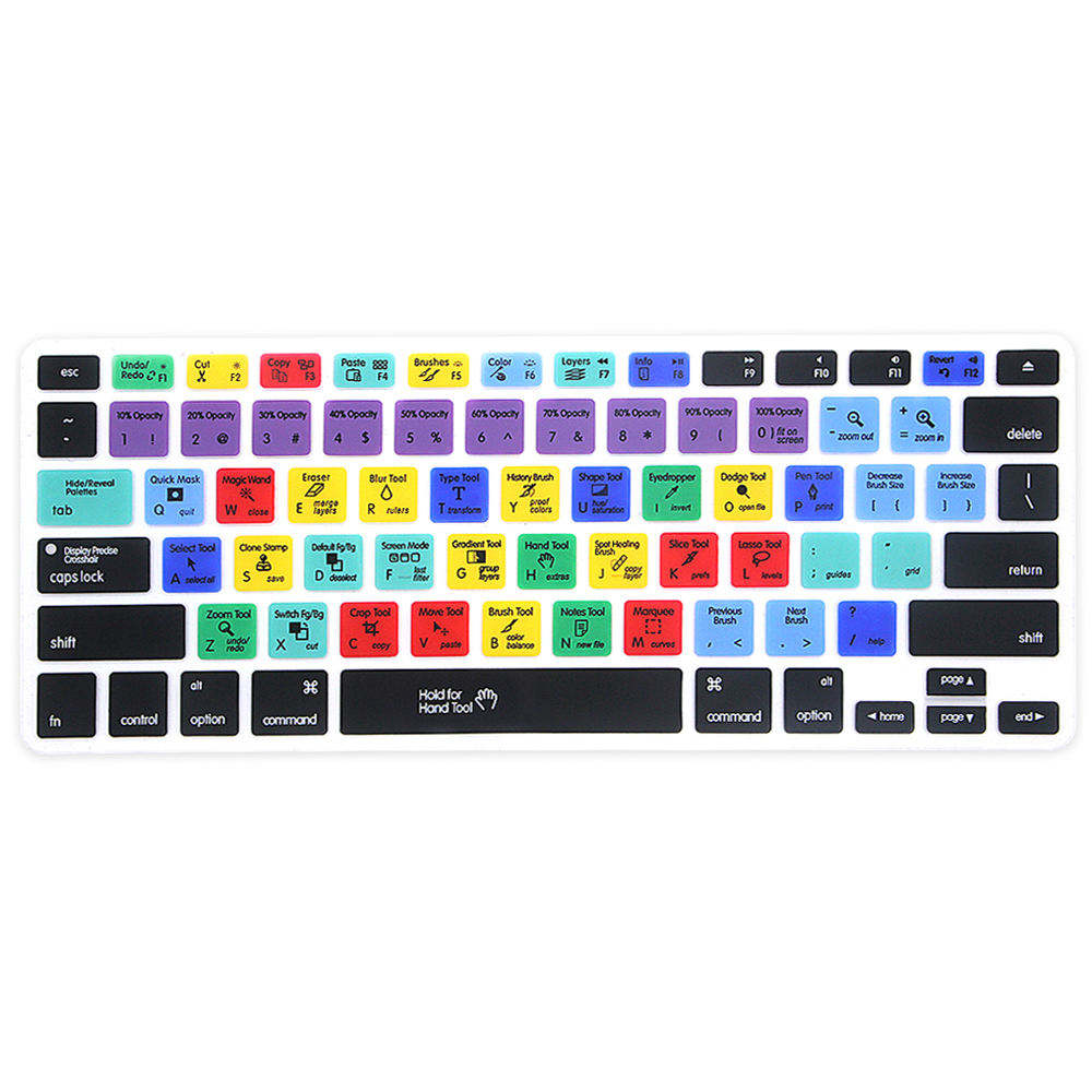 Colored Printed Shortcuts Silicone Skin (Variant L12) gallery image