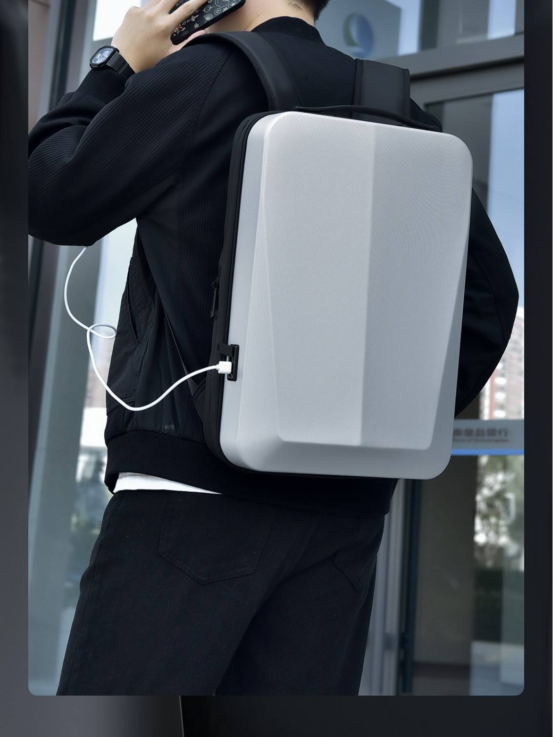 Hard Shell Gamer Laptop Backpack (Variant R18) gallery image