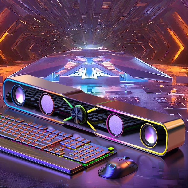 RGB Desktop Computer Soundbar (Variant M13) gallery image