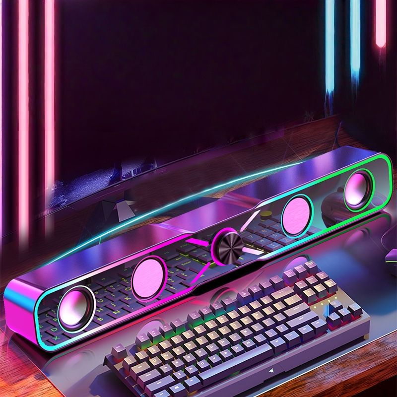 RGB Desktop Computer Soundbar (Variant M13) gallery image