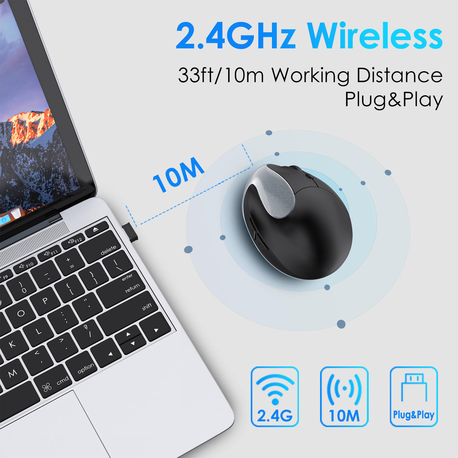 Ergonomic Vertical Wireless (Variant O15) gallery image